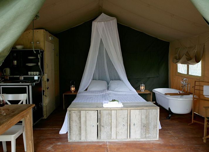 Verblijf 5302176 - Vakantiewoning Salland - Vakantiehuis Outdoors Holten - Romantic Safaritent bad