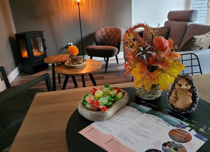 Ontspan in de jacuzzi van Vakantiehuis in Holten, omgeven door de serene bossen van Salland, Overijssel.