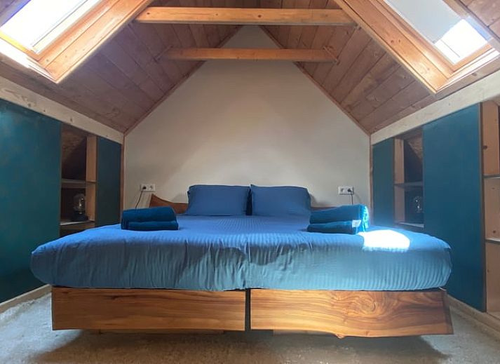 Aerial view of Cottage in Wijhe and surrounding nature in Salland, Overijssel.