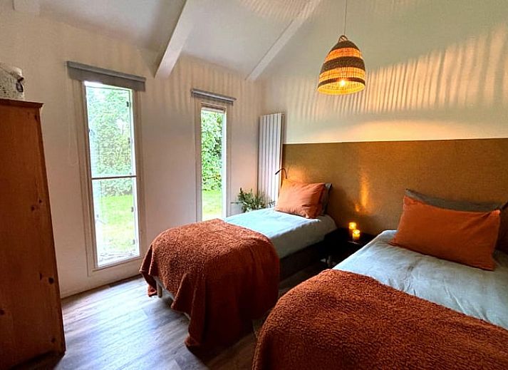 Huisje in Zwolle, vakantiehuis omgeven door groen in Salland, Overijssel.