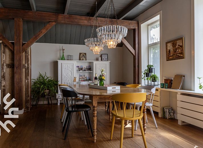 Plattegrond van OV528 vakantiehuis in Zwolle, overzicht van binnenruimtes in Salland, Overijssel