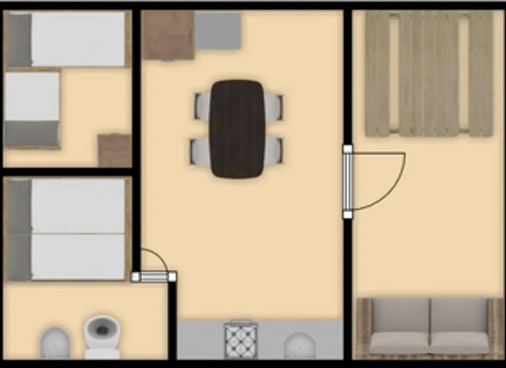 Guest house 531007 - Holiday property Salland - Kampeerlodge