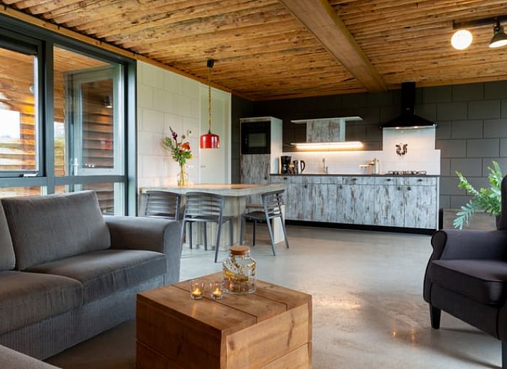 Vakantiehuisje in Heeten met moderne architectuur in het groene Salland, Overijssel.