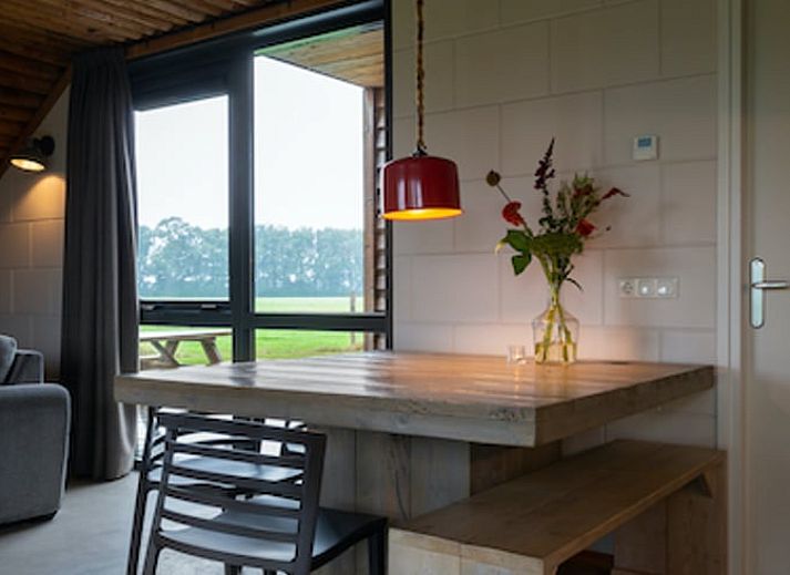 Vakantiehuisje in Heeten met moderne architectuur in het groene Salland, Overijssel.