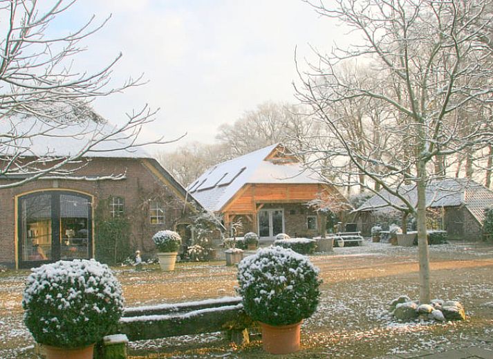 Artwork near cottage in Heeten, Salland, surrounded by natural beauty.