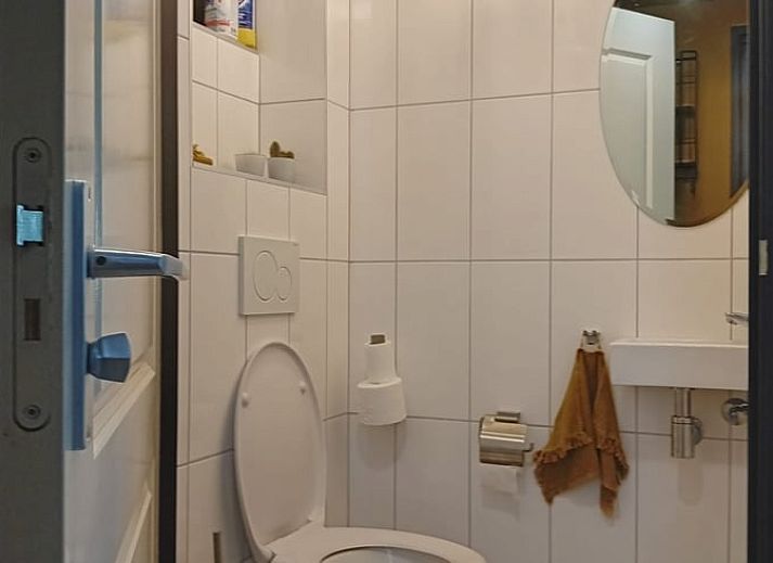 Terras bij Huisje in Heeten, sfeervol vakantiehuis in Salland, Overijssel.