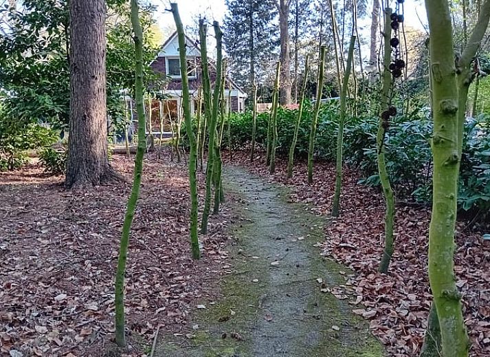 Ruime eetkamer in Huisje in Heeten, comfortabel vakantiehuis in Salland, Overijssel.