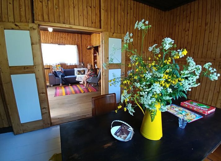 Gezellige buitenruimte bij Huisje in Okkenbroek, vakantiehuis in Salland, Overijssel.