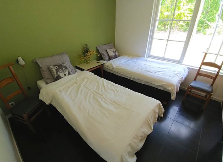Summer table atmosphere at Holiday home in Okkenbroek, Salland, overlooking the green garden in beautiful Overijssel.