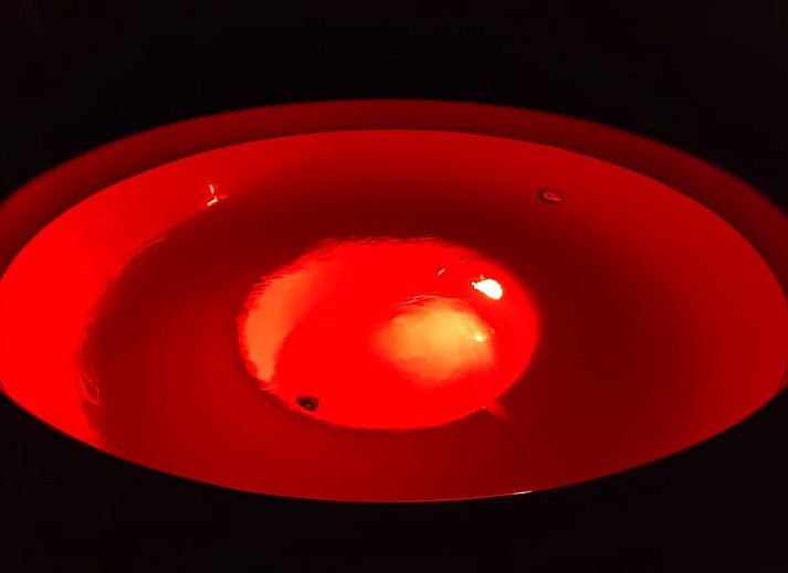 Retro jukebox in the living room of Holiday home in Nieuwleusen, Salland, Overijssel.