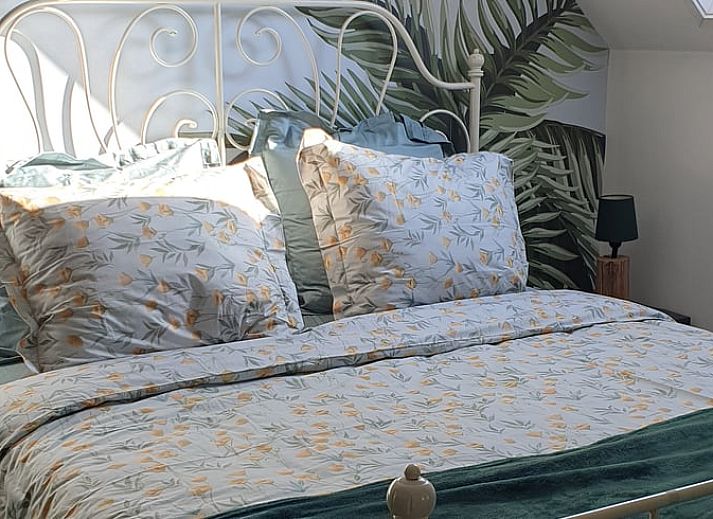 Atemberaubender Sonnenuntergang im Ferienhaus in Hellendoorn, gelegen im malerischen Salland, Overijssel. Geniessen Sie die heitere Natur.