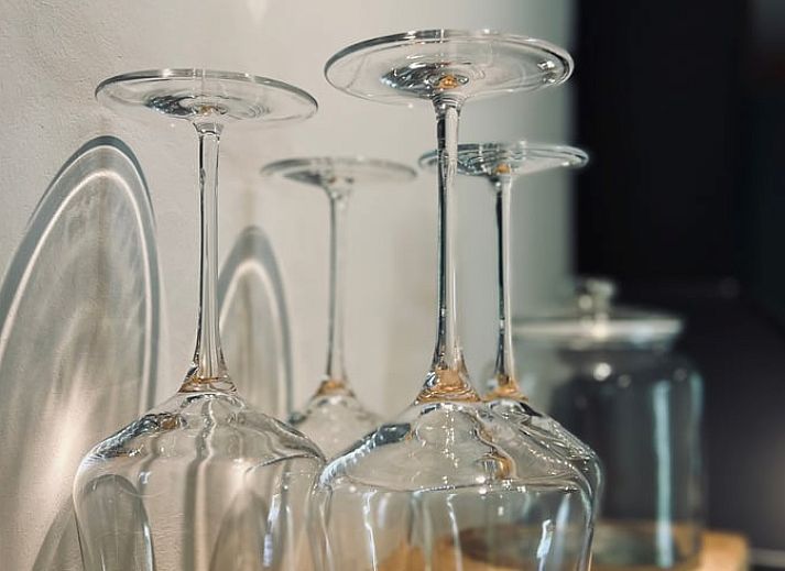 Moderne Sitzecke im Ferienhaus in Hellendoorn, Salland, Overijssel.