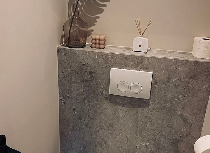 Aussenbereich mit Gartenmoebeln im Ferienhaus in Hellendoorn, Overijssel.