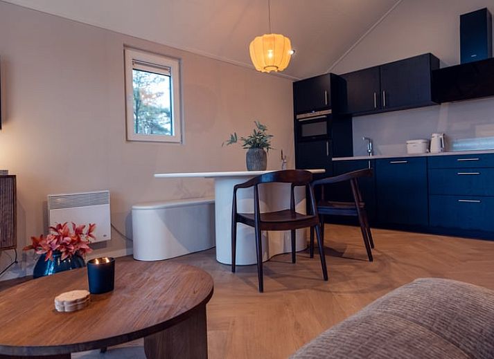 Vakantiehuisje in Haarle biedt een gezellige buitenruimte met jacuzzi en terras in Overijssel.