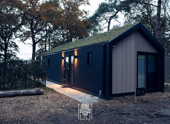 Ontspan met een glas wijn in de hot tub bij Vakantiehuis in Haarle, een luxe vakantiehuis in Salland, Overijssel.