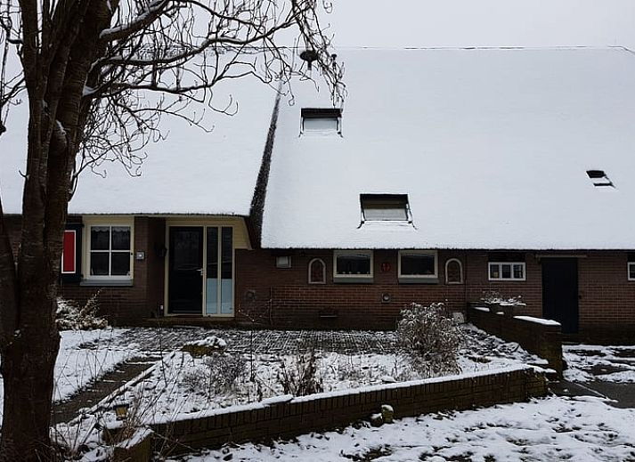 Charmantes Ferienhaus in Lettele mit bluehendem Baum in Salland, Overijssel.