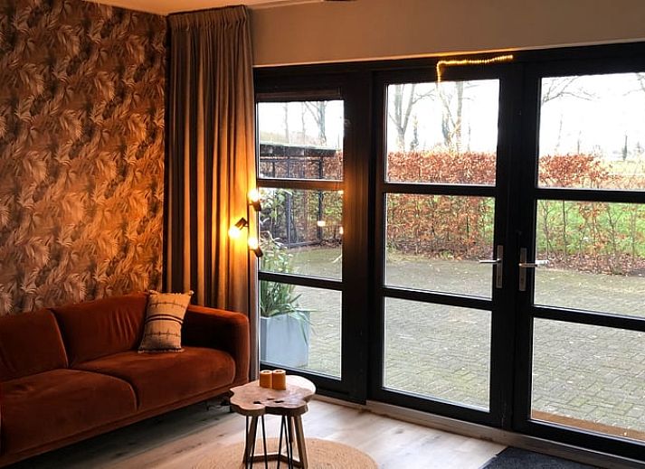 Spacious garden with terrace at Cottage in Lettele, vacation home in Salland, Overijssel.