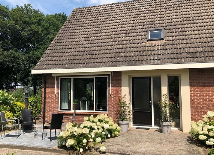 Lush garden of Huisje in Lettele, vacation home in Lettele, Overijssel.