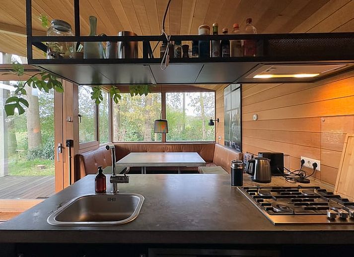 Bosrijke omgeving rondom Vakantiehuis in Lettele, perfect voor wandelingen in Salland, Overijssel.