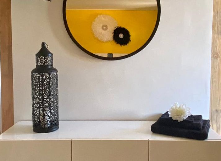 Gezellige houtkachel in Vakantiehuis in Nieuw Heeten, Salland, Overijssel.