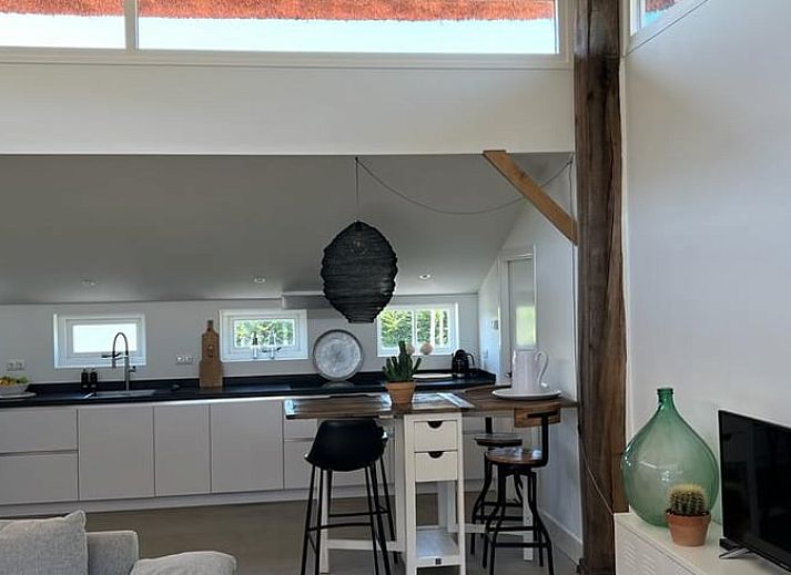 Charmant vakantiehuis in Ommen met rieten dak, gelegen in de groene Vechtstreek, Overijssel, omringd door natuur en rust.