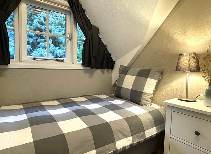 Traditional thatched roof of Huisje in Beerze, vacation home in Vechtstreek, Overijssel.