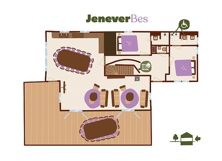 Guest house 540221 - Holiday property Vechtstreek - Familiehuis de Jeneverbes