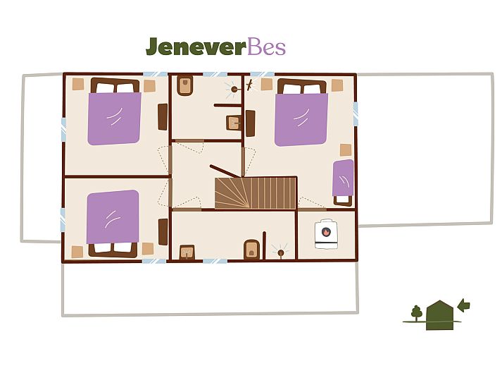 Guest house 540221 - Holiday property Vechtstreek - Familiehuis de Jeneverbes