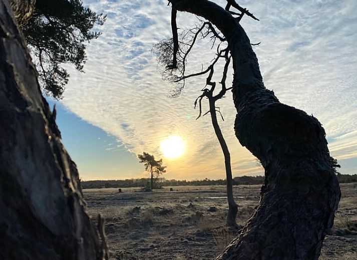 Modernes Badezimmer mit Dusche im Ferienhaus in Beerze, Overijssel