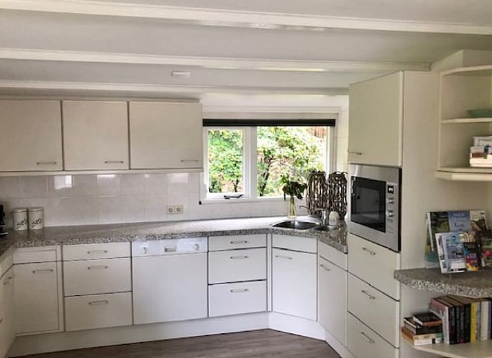 View of expansive fields from cottage in Diffelen, Vechtstreek, Overijssel.