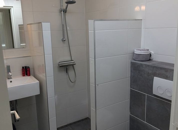 Terrace with beautiful view at Holiday home in Diffelen, located in the Vecht region, Overijssel.