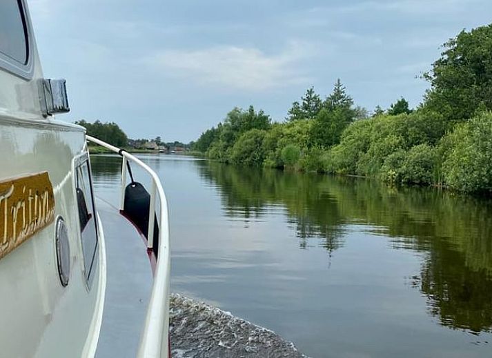 Geniet van de natuur op het water bij Huisje in Daarleveen, vakantieverblijf in Gramsbergen, Vechtstreek, Overijssel.