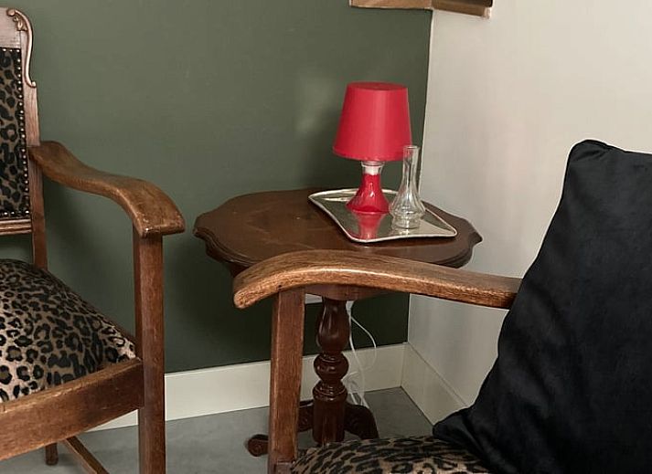 Detail der Aussenansicht des Ferienhauses in Dalfsen, Vechtstreek, Overijssel.