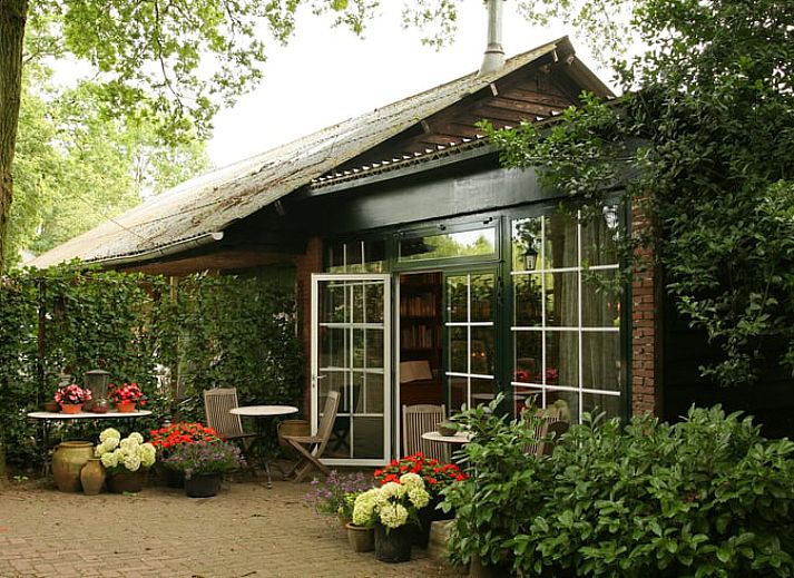 Rustic outdoor space at Cottage in Balkbrug, vacation home in Vecht region, Overijssel.