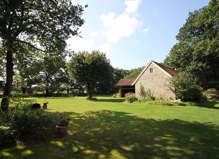 Ruime binnenruimte van Vakantiehuis in Lemele, Archem, met houten interieur, Overijssel.