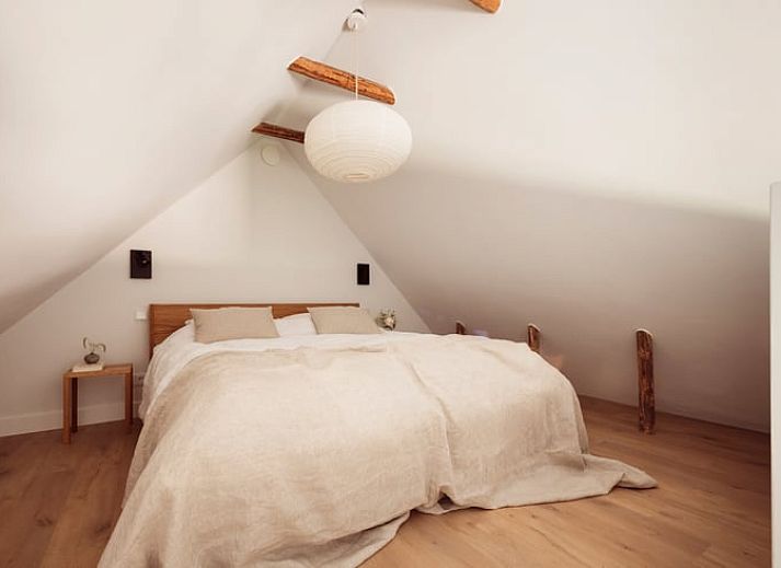 Ferienhaus in Rheeze, reetgedecktes Ferienhaus in der Region Vecht in Overijssel, umgeben von viel Gruen.