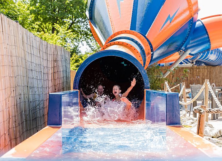 Unterkunft 541108 - Zelthaus Vechtstreek - De Waard Tunneltent met privé sanitair