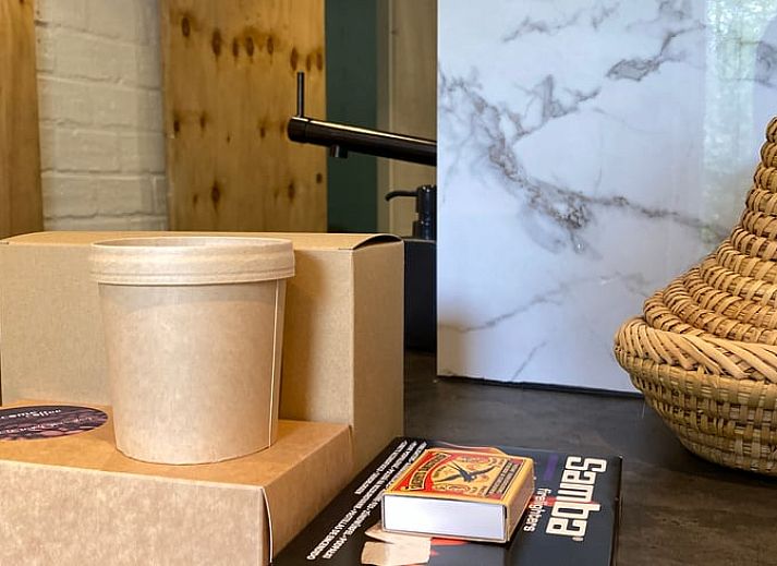 Gemuetliche Leseecke mit Lampe im Landhaus in Rheezerveen, Vechtstreek, Overijssel.