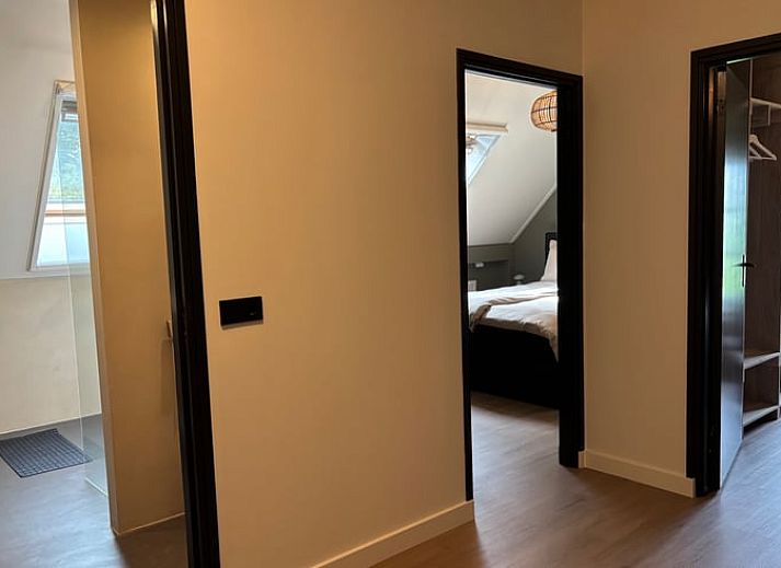 Elegantes Badezimmer im Ferienhaus in Arrien, ideal fuer Komfort in der Region Vecht, Overijssel.