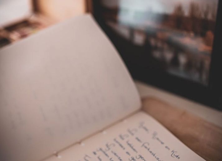 Attractive bedroom in Holiday cottage in Giethmen, Vechtstreek, Overijssel with wooden interior and comfortable beds.