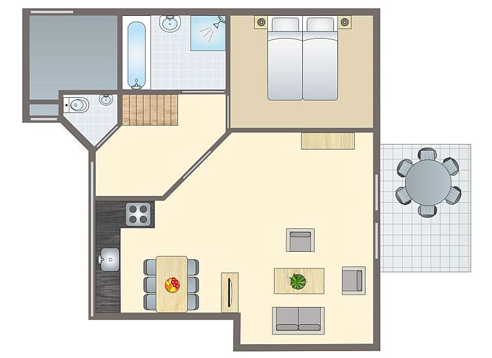 Unterkunft 542328 - Bungalow Vechtstreek - De Vlegge | 6-persoons bungalow | 6C2