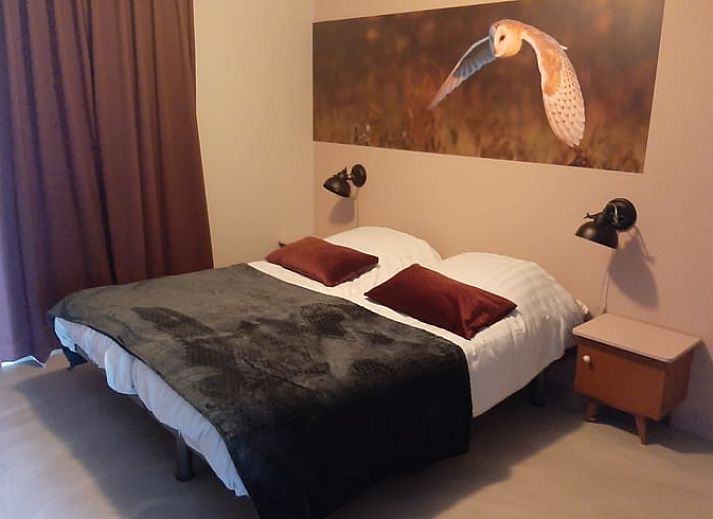 Cozy terrace at Holiday home in Lemele, ideal for outdoor dining overlooking the green surroundings of the Vecht region.