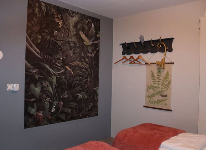 Cozy terrace at Holiday home in Lemele, ideal for outdoor dining overlooking the green surroundings of the Vecht region.