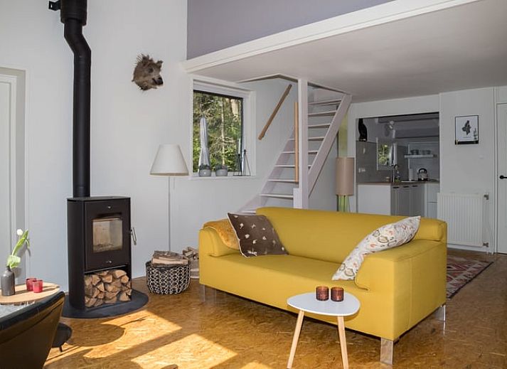 Geniet van het uitzicht op de velden vanuit Vakantiehuisje in Stegeren in de Vechtstreek, Overijssel.