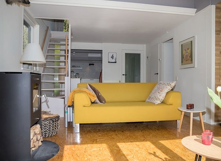 Geniet van het uitzicht op de velden vanuit Vakantiehuisje in Stegeren in de Vechtstreek, Overijssel.