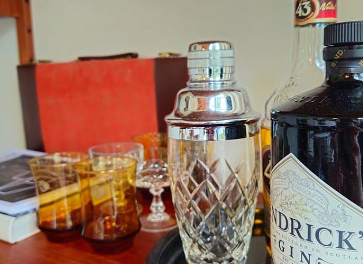 Buitenterras van Vakantiehuisje in Stegeren, omringd door natuur in Vechtstreek, Overijssel.