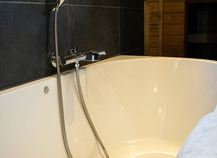 Exterior of Holiday home in Bruchterveld, Vecht region, Overijssel surrounded by green nature and tranquility.