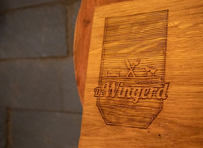 Stylish sink in the bathroom of Holiday Home in Bruchterveld, Vechtstreek, Overijssel with plant decoration.