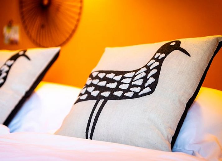 View of Holiday home in Hoonhorst at sunset, located in the Vecht region, Overijssel.