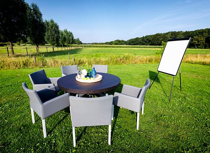 Panoramic view of nature around Holiday home in Hoonhorst, Vechtstreek, Overijssel.